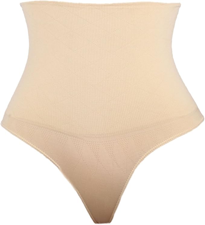 Women’s Slimming Thong Shapewear – High Waist Seamless Tummy Control Panty Shaper - Image 3
