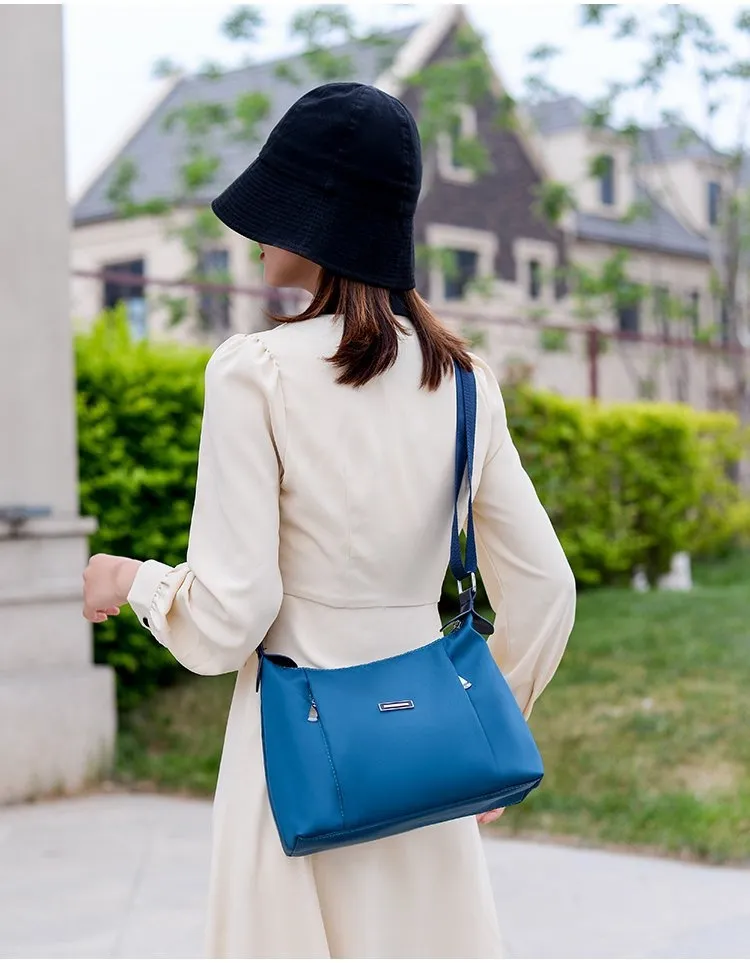 Fashion Oxford Cloth Shoulder Bag Simple Women's Crossbody Bag - Image 9