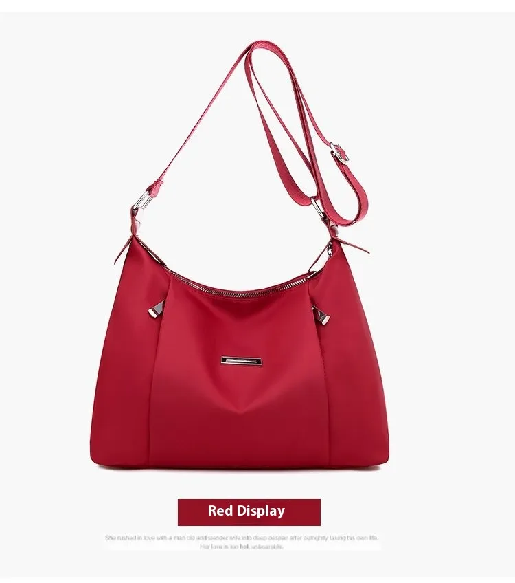 Fashion Oxford Cloth Shoulder Bag Simple Women's Crossbody Bag - Image 13